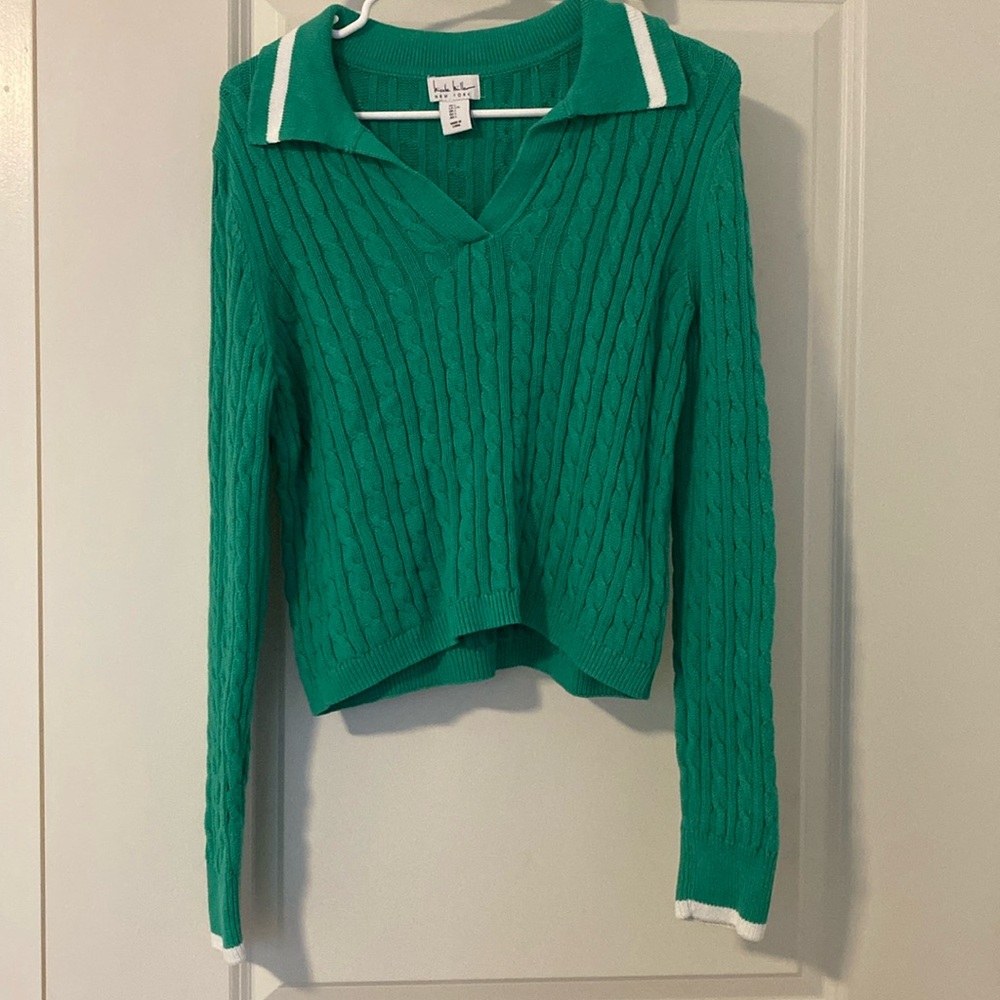 Nicole Miller New York Long Sleeve Sweater